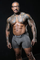 Bamboo Boxer - Beast Grey