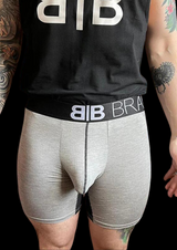 Bamboo Boxer - Grey